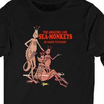 Sea-Monkeys Longsleeve t-Shirt and kids tshirt | vintage science, 60s 70s Comics Comic Books Ads M