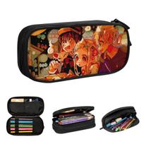 Toilet Bound Hanako Kun Anime Pencil Cases for Student School Pen Box Pencil Bag Large Storage Pencil Pouch 21x10.5x5cm multi