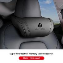 Leather Car Seat Headrest Memory Foam Comfort Neck Pillow for Leapmotor B10 C01 C10 C11 C16 T03 S01 Auto Interior Accessories juoda
