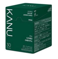 KANU Mini Decaf Korean Americano Coffee – 30 Sticks | Caffeine-Free Instant Coffee | From Maxim Korea 30 Sticks black
