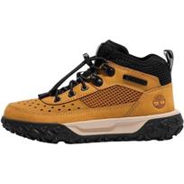 Timberland Greenstride Motion 6 Comfortable Stylish Slip-Resistant Durable Mid-Top Outdoor Shoes Kids Shoes Brown Black A6484-231 31 black