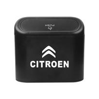 Automobilio šiukšliadėžė Laikymo dėžutė Transporto priemonės daugiafunkcinis dulkių dėklas Citroen C4 C3 C5 C1 C2 Berlingo Celysee Cactus Picasso Aircross Saxo Citroen black