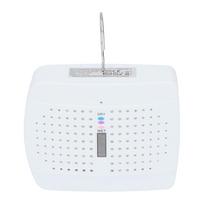 White Mini Dehumidifier Reusable Silent Bookcase Wardrobe Moisture Absorber Home Humidity Control EU Plug balta
