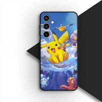 Mewtwo P-Pokemons Mew P-Pikachus Silicone Phone Cover for Xiaomi Poco C75 C65 C71 C85 X7 X6 M7 F7 F8 Ultra F6 Pro Soft Case Poco X6 Pro gray