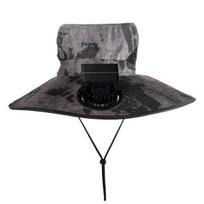 Solar Fan Bucket Hat Unisex Adjustable Wide Brim Sun Hat with Built-in Solar Panel Cooling Fan UV Protection Fisherman Hat A pilka