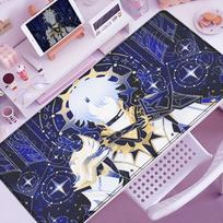 Large Mouse Pad 1200x600mm Game Honkai Star Rail Phainon Desk Mat Pc Carpet HD Printing Laptop Mousepad Keyboard Pad Accessories 600x300x2mm white
