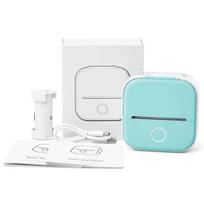 Phomemo T02 Portable Mini Thermal Printer: Pocket-Size Label Maker & Question Organizer white