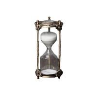 Elegant Embossed Hourglass Timer Golden 15/30 Minutes Sandglass European Style Vintage Home Ornament Party