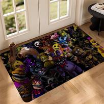 Fnaf Five-nights-At-Freddys Room Mats Washable Non-Slip Living Room Sofa Chairs Area Mat Kitchen Alfombra 40cm x 60cm