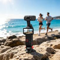 For Insta360 Luna Ultra BRDRC Magnetic Clip Quick-Release Charging Tripod juoda
