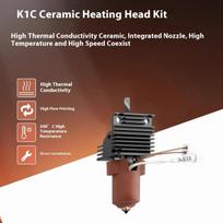 3D Printer Parts For Creality K1C K1 Max Hotend Kit Quick Swap Ceramic Heating Block Kit 0.4Mm Nozzle 1set