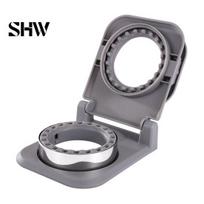 DIY Breakfast Maker Crustless Sandwich Cutter & Sealer, Uncrustable Round Maker, Homemade Prep Tools Cutting Sealing Tool for Kids Lunch Box, pilka