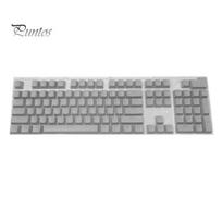 Keyboard Cover 104Pcs Anti-skid Backlit ABS Keycaps Mechanical Keycap Key Caps for PC Computer Skin Case