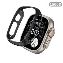Genuine Carbon Fiber ShockProof Slim Case Bumper For Apple Watch S8 S9 Ultra 2 49mm Ultra3 49MM 2025 Watch Cover