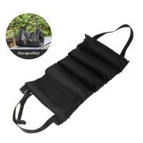 5 Compartments Tool Handbag Multi-Functional Canvas Bag Vehicle Maintenance Tool Storage Bag khaki chaki