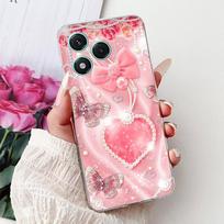 For Honor 400 Lite Case ABR-NX1 Popular Fashion Painted Cover Soft Silicone Phone Cases For Honor 400 Lite 400Lite Fundas Bumper Honor 400 Lite pink