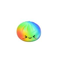1Piece Vivid Dumpling Squishes Stress Balls Durable Low Recovery Decompression Toy Sets Dough Ball Unique Home Decoration Gifts green