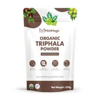 Mittimagic Organic Triphala Powder 250g | 100% Pure & Natural | Supports Digestion & Detox | Ayurvedic Herbal Blend | No Additives