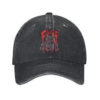 Vintage FNAF At Freddys Baseball Cap for Unisex Women Distressed Cotton Sun Cap Outdoor Workouts Unstructured Soft Caps Hat One Size