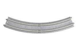 KATO N Gauge Double Track Approach Track piece each for left and Railway Model Supplies R480/447-22.5° (1 right) 20-186 gray