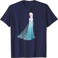 Hot Fashion Disney Frozen Elsa of Arendelle T-Shirt T-Shirt S-4XL Four Seasons Gift M