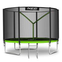 6ft/183cm Garden Trampoline with Outdoor Net and Ladder Neo-Sport