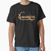 Queensryche Klasikinis Marškinėlis Marškinėlis Pagaminta JAV Dydis S2XL S black
