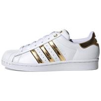 Adidas Originals Superstar Metal Toe Comfortable Coverage Abrasion Resistant Low top Skateboard Shoes Women's FV3330 36⅔ white