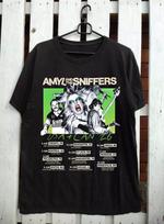 Amyl and the Sniffers 2026 North American Tour T Shirt Size S-5XL Unisex T-Shirt S gray