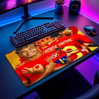Lamine Yamal Football Pattern Mouse Pad Non?Slip Rubber Base Gaming Mousepad For Desk Office Home 30cmx80cm(11.8x31.5inch)