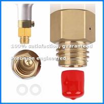 Adapter for TR21-4 Converted for Quooker Cube Tank TR21-3, Brass CO2 Cylinder Converts Adapter, Soda Quick Adapter-A33R NONE beige