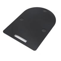 Sliding Board Fit for Thermomix TM7 Acrylic Countertop Protector Slider Pad with Wheels and Rubber Feet gray