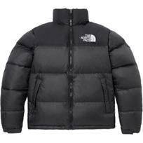 The North Face 1996 Eco Nuptse Jacket Asia Sizing 'Black' Men's NJ1DQ55A S gray
