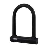 SENDE U Lock Bike Lock D Electric Bicycle Accessories Lock with Key Silicone with Cable Anti Theft Scooter U Lock