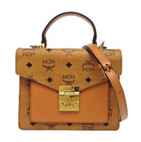 [Pre-Owned] 24K Gold Plated Hardware Laurel Lock Classic Monogram Coated Canvas Tote Bag Small - Fair #1NC7IWL ONE SIZE brown
