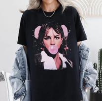 Britney Spears Vintage Style T-Shirt M gray