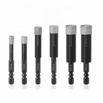 6Pcs Dry-drilling Tile Hole Opener 6-16mm Tile Drill Bit  Tile Drilling 6pcs/set