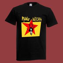Mano Negra Manu Chao Men's Black Size 4XL