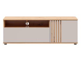 Televizoriaus spintelė Brevas, kašmyro sp./artisan oak sp., 40 cm x 135.5 cm x 46.5 cm