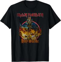 Iron Maiden - Holy Smoke Circle T-Shirt S brown