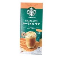 Starbucks Caramel Latte 23g x 4P One thing blue