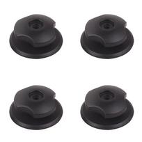 4 pcs/set Car Organizer Clips Rear Trunk Storage Net Hooks Universal Auto Interior Loop Fastener Car Accessories Interior Decor black