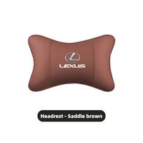 Automobilio odinis galvos atrama Sėdynės juosmens pagalvėlė Juosmens pagalvė Lexus F-SPORT ES RX NX LS UX LM LX GX LC RZ IS CT GS RC HS SC TX LBX brown