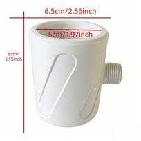 Mens Shower Head High Pressure Anti Clog Precision Threading Handheld Rain Massage Bathroom Accessory Easy Install balta