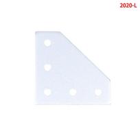 1Pcs T/L Type 5 Hole Joint Board Plate Corner Angle Bracket Connection Joint Strip For 2020 3030 4040 Aluminum Profile
