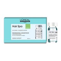L'Oréal Drėkinamasis koncentratas plaukų ampulė 6 vnt. (Drėgmės priežiūra) 1 vnt. 8 ml blue