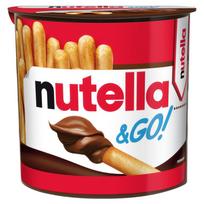 Nutella & Go! Riešutų ir kakavos tepamas kremas bei traškūs pagaliukai 52 g