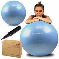 Gimnastikos kamuolys reabilitacijai ir jogai, 65 cm, su pompa, Gimnastikos kamuolys reabilitacijai ir jogai, 65 cm, su pompa