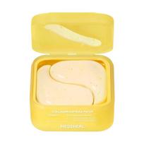 Mediheal Collagen Capsule Eye Patch PDRN Vitamin C Brightening Hydrogel Eye Patches 60 Patches beige