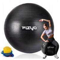 Gimnastikos kamuolys Pilatesui ir jogai, 65 cm, su pompa, Gimnastikos kamuolys Pilatesui ir jogai, 65 cm, su pompa
